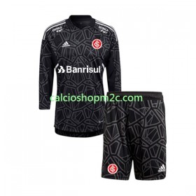 Internacional Portiere Bambino Maglia Prima 2022/2023 Manica Lunga (+ Pantaloncini)